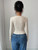 European and American style slim knit sweater for autumn and winter, solid color elastic base shirt for women