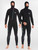 5MM diving suit thickened warm swimming suit hooded knee protection deep diving fishing suit winter swimming equipment wetsuit