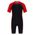 Wetsuits Kids Boys Girls Swimwear Swimsuits Short Sleeves Bodysuit Zippered Shorty Unitard Children's Bathing Suit Wetsuit