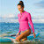 SBART Wetsuit Women UV Protection Long Sleeve Top Wet Suit Surf Swimsuit Rashguard Shirt Surfing Swimsuits Snorkeling swimwear