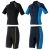 1.5MM Wetsuits for Mens Womens Front Zip Diving Suits Neoprene Short Sleeve Wet Suit for Surfing Diving Swimming Snorkeling