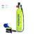DEDEPU 1L Fluorescent Green Mini DEDEPU Scuba Tank Scuba Diving Equipment