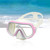 Diving Mask Waterproof Swimming Goggles Panoramic HD For Adult Youth Silicone Skirt Anti-Fog With Nose Cover Swimming Equipment
