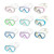 Diving Mask Waterproof Swimming Goggles Panoramic HD For Adult Youth Silicone Skirt Anti-Fog With Nose Cover Swimming Equipment