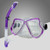 Diving Masks for Adults Snorkeling Breath Tube Set Glasses for Women Men Anti-slip Buckle Masks
