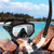 Diving Mask Snorkel Set For Adults Tempered Glass Scuba Professional Panoramic Snorkeling Gear Swimming Training Snorkel Kit
