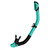 Diving Mask Snorkeling Full Dry Breathing Tube Set, Large Frame Swimming Goggles, Liquid Silicone Diving Mask