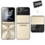 SERVO 4 SIM Fashionable Flip Cellular Phone Speed Dial Flashlight Magic Voice FM Radio 2G GSM Foldable Mobile Phone Type-C 2.6"