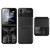 SERVO 4 SIM Fashionable Flip Cellular Phone Speed Dial Flashlight Magic Voice FM Radio 2G GSM Foldable Mobile Phone Type-C 2.6"