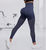 Women Gym Hollow Out Leggings Elastic Butt Lifting Fitness Athletic Workout Yoga Pants Exercise Leggins Outdoor Sports Tights
