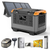 Outdoor Camping Solar Energy Charger 2400W Lifepo4 Battery Backup Portable Power Station Solar Generators