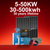 10kw Solar Power System Comolete Hybrid Set of Solar Panel Battery Offgrid air Conditioner System for Home Solar Generators