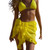 Women Swimsuit Bikini Cover-Ups Skirt Summer Solid Color Beach Wrap Skirt Swimwear Female Ruffles Trim Lace Up Sarong Cover Ups