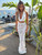 Swimwear Skirt Cover-up 2 Piece Set Women Crop Tops And Maxi Skirt Bathing Suit Fashion Solid Hollow Sexy Beach Cover Up Outfits