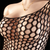 Women Fishnet Long Sleeve Bodycon Underwear Bodysuits Mesh Hollow Mini Dresses Sexy Crotchless Lingerie Erotic Teddies Bodysuit