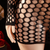 Women Fishnet Long Sleeve Bodycon Underwear Bodysuits Mesh Hollow Mini Dresses Sexy Crotchless Lingerie Erotic Teddies Bodysuit