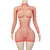 Women Fishnet Long Sleeve Bodycon Underwear Bodysuits Mesh Hollow Mini Dresses Sexy Crotchless Lingerie Erotic Teddies Bodysuit