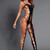 Sexy Lingerie Open Crotch Transparent Mesh Fish Net Full Body Stocking Crotchless Sexy Bodystocking