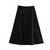 KAR&OT ZA 2025 Spring New Women's Casual Fashion High Waist Covering Cross Slimming Mid-Length A-Line All-match Skirt