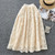Boutique Wholesale 2025 Spring Fashion New French High Waisted A-line Sweet Temperament Women's Half Skirt