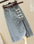 Boutique Wholesale 2025 Spring Fashion New High Waist Slimming Denim A-line Women's Skirt