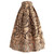 High-End Temperament Jacquard Hollow Out Elastic Waist Irregular Skirts 2023 Vintage All-match A-line Skirt Streetwear Long Skir
