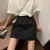 Lucyever Black White High Wiast Puffy Short Skirts Women All-Match Y2K Pocket A-Line Skirt Female Korean Work Style Suit Skirt