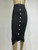 Summer New 2023 Women Black Midi Bodycon Bandage Skirt 2023 Designer High Waist Party Office Lady Elegant Split Skirt