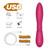 Adult female massager Dual-motor vibrator Adult toy Anal plug masturbator Adult product, suitable for women aged 18 and over