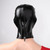 Adult Shiny Leather Masks Sex Toys Bronzing Cloth Open Mouth And Eye Glued Head Cover Couples Adult Products