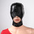 Adult Shiny Leather Masks Sex Toys Bronzing Cloth Open Mouth And Eye Glued Head Cover Couples Adult Products