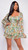 2026 Fashion Floral Jumpsuit With Lantern Sleeve Ruffle Shorts Summer Sexy Backless Women's Dress Square Collar Mini Dress