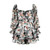 2026 Fashion Floral Jumpsuit With Lantern Sleeve Ruffle Shorts Summer Sexy Backless Women's Dress Square Collar Mini Dress