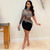 Slim Fit Women's Dress for Nightclub Parties Strapless Hip Wrap Ruched Hot Diamond High Collar Long Sleeve Ladies' Sexy Dress