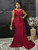 V-Neck Sleeveless Slit Dress High Waisted Slim Fit Backless Solid Color Women Party Formal Gown Elegant Banquet Evening Dress