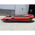 Factory Direct 3.8m Foldable Inflatable Boat Heat Welded PVC/Hypalon Sport Boat for 6 Person Aluminum Floor Dinghy for Sale