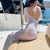Enyami Hot Selling Boheme Vacation Beach Wear See Through Backless Lace-up Long Maxi Dress Women