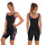 Backless Quick-dry One-piece Swimsuits Long-knee Belly-covering Slim-fitting Sports Boxer Swimsuits for Women Surfing Swimming