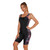 Backless Quick-dry One-piece Swimsuits Long-knee Belly-covering Slim-fitting Sports Boxer Swimsuits for Women Surfing Swimming
