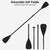 Adjustable  Paddle Aluminum Alloy Stand Up Paddle Board Paddle Portable Retractable Paddle Inflatable Boat Paddle