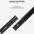 Adjustable SUP Paddle Aluminum Alloy Stand Up Paddle Board Paddle Portable Retractable Paddle Single and Double-ended Paddles