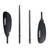 Adjustable SUP Paddle Aluminum Alloy Stand Up Paddle Board Paddle Portable Retractable Paddle Single and Double-ended Paddles