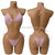 S573 Factory Supply Full Rhinestone Swimwear Swimsuit Two Pieces Sexy Bikini Neon Green Crystal Swimming Bathing Suit for Girl