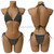 S573 Factory Supply Full Rhinestone Swimwear Swimsuit Two Pieces Sexy Bikini Neon Green Crystal Swimming Bathing Suit for Girl
