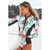 TW12002  Fashion Factory Wholesale Swimming Suit Zipper Stylish Color Long Sleeve Bathing Suit Assorted Swimwear Girl Swimsuit