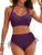 Circyy Backless Swimsuit Women Cheetah Print Fashion Bikini Set High Waisted Drawstring Split Swimsuit Summer 2025 New Beachwear