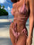 Cikini-Three-Point Bra for Women, Swimsuit Tie Rope, Swimming Pool Wear, Sexy Bikini, Hot Selling, New Fashion, 2022