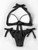Summer Fashion Solid Color Strap Bikini Anti-Wrinkle Comfortable Swimsuit Perfect Beachwear for Pool Party And Sunbathing