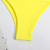 2026 V Neck Two Piece Solid Bikini Back String Women Swimwear Female Swimsuit Bathers Bathing Swimming Suit Beachwear Summer