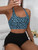 Vintage Leopard Print Bikini Women Metal Ring Hollow Backless Drawstring High Waist Swimsuit 2025 Beach Bathing Suit Swimwear